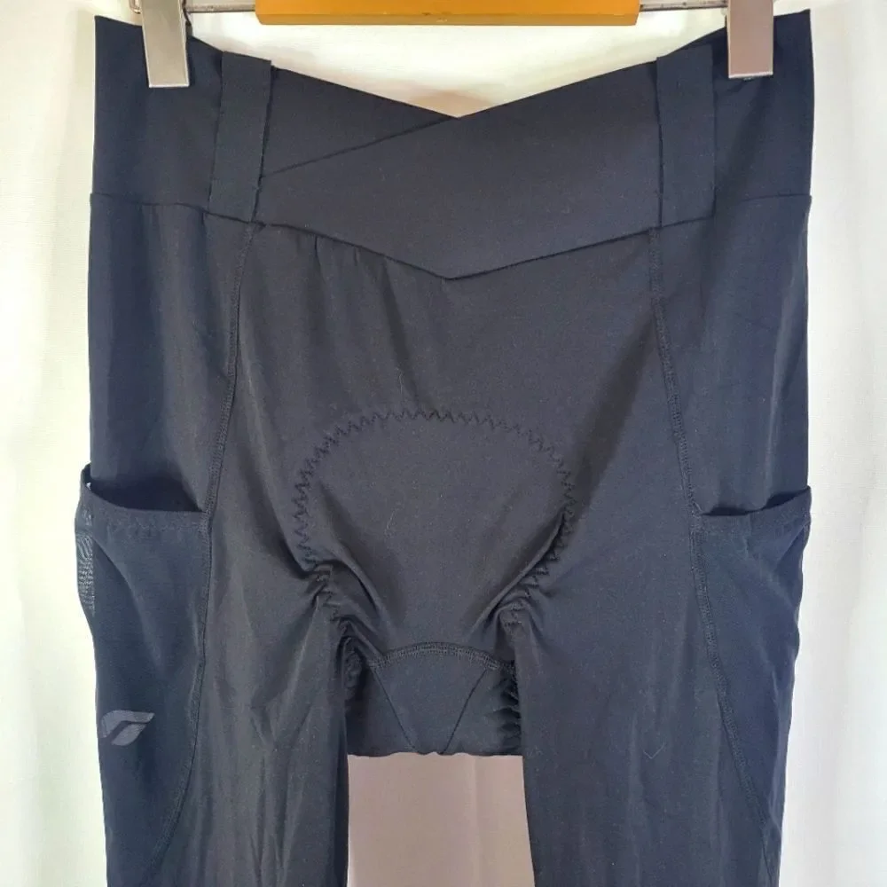 RockBros Dolomiti Padded Black Women's TVI Cycling Leggings - Picture 2 of 16